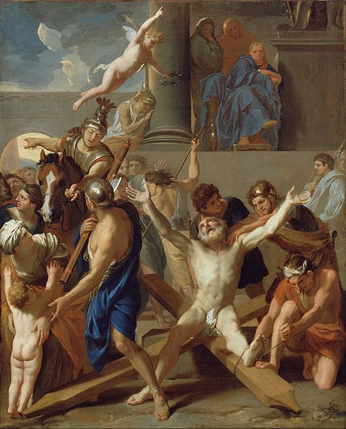 Le Martyre de saint André, 1646, Charles Le Brun