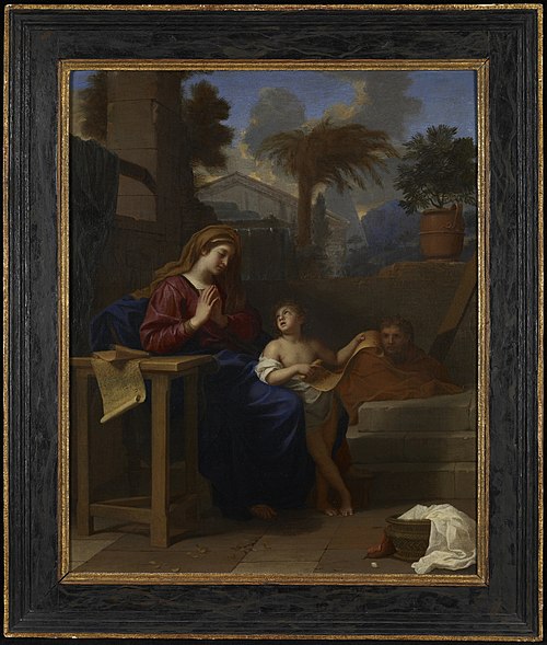 La Sainte Famille en Égypte, 1660, Charles Le Brun