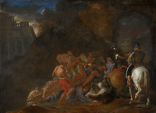 La Montée au Calvaire, 1600, Charles Le Brun