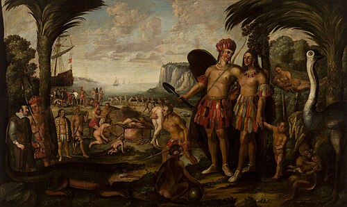 America, 1675, Charles Le Brun