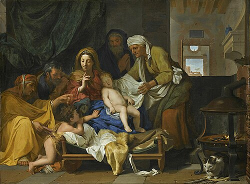 Le Sommeil de l'enfant Jésus, 1655, Charles Le Brun