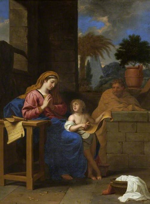 The Holy Family, , Charles Le Brun