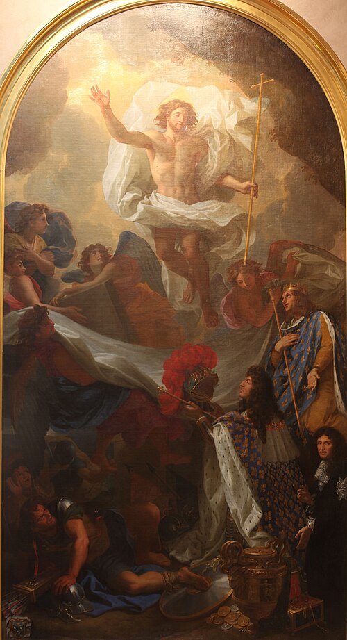 La Résurrection du Christ, 1675, Charles Le Brun
