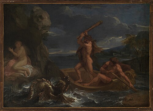 Hesione libérée par Hercule, 1653, Charles Le Brun