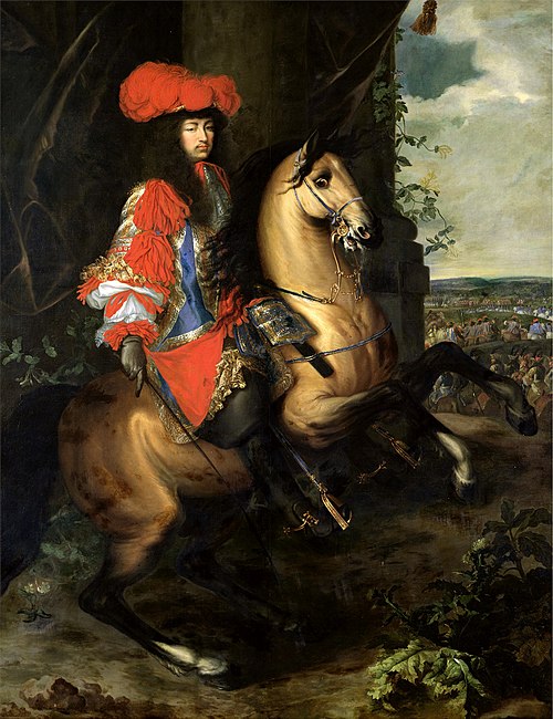 Portrait équestre de Louis XIV, 1650, Charles Le Brun