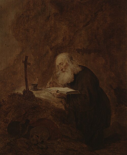 Saint Jerome, 1640, Jan Olis