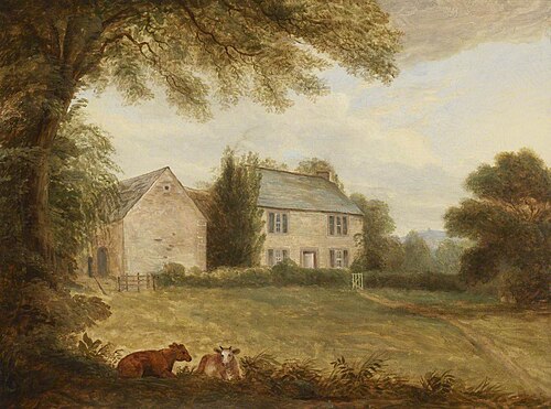 Thomas Wilkinson's House at Yanwath, 1825, Jacob Thompson