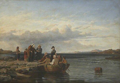 Going to Church, 1852, Jacob Thompson