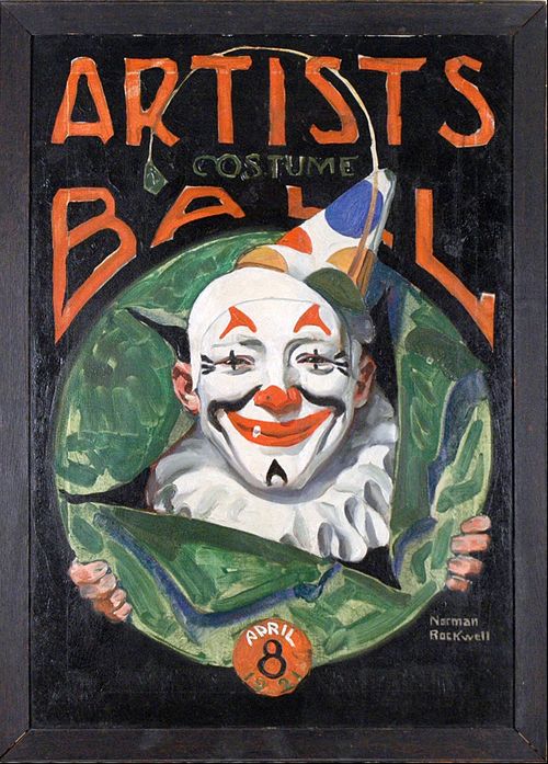 Artists Costume Ball, 1921, Norman Rockwell
