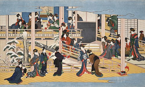 Fukagawa no Yuki, 1800, Utamaro