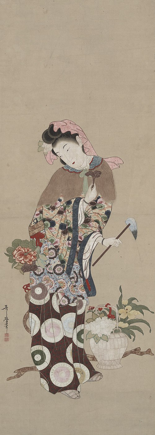 Female Immortal, 1790, Utamaro