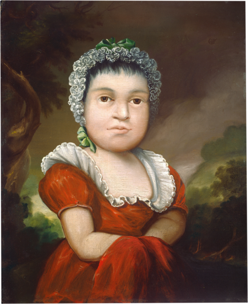 Portrait of a Child, 1840, Edward Hicks