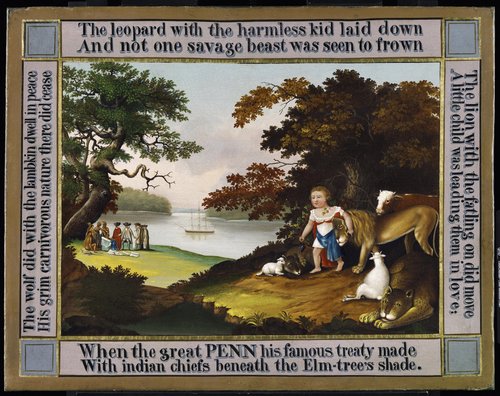 The Peaceable Kingdom, 1826, Edward Hicks