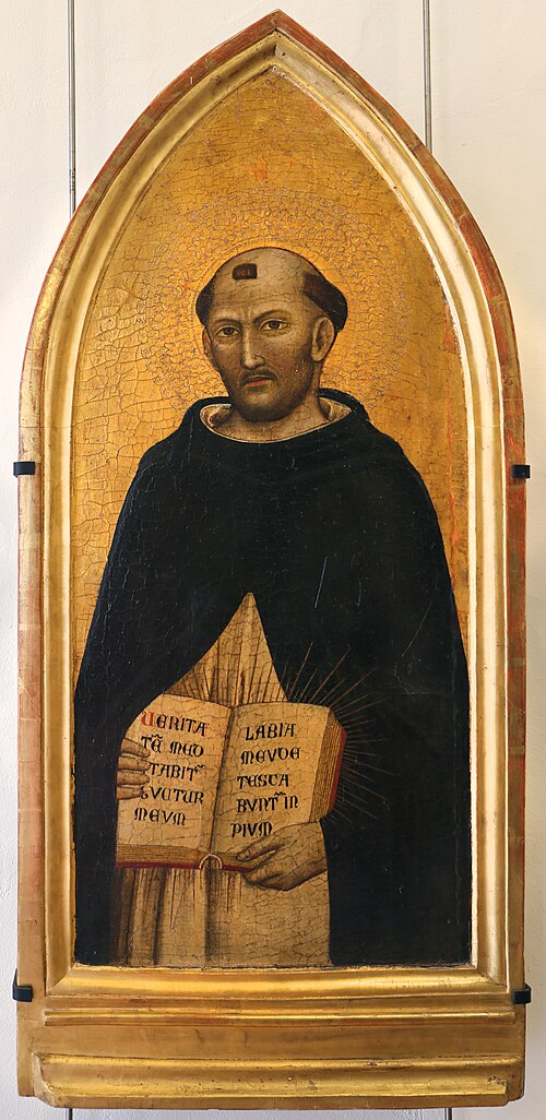 Saint Thomas d'Aquin, 1350, Jacopo di Casentino
