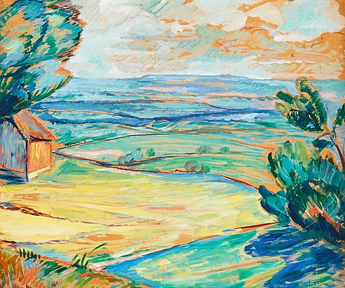 Coastal Landscape, , Sigrid Hjertén