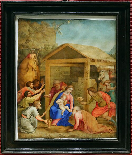 Adoration of the Magi, 1590, Agostino Decio