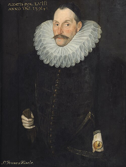 Sir Francis Hynde, 1591, Hieronimo Custodis