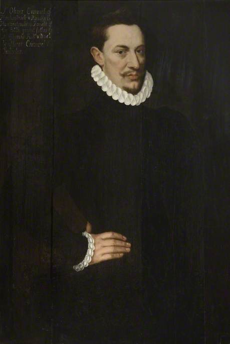 Sir Oliver Cromwell (1563–1655), 1589, Hieronimo Custodis