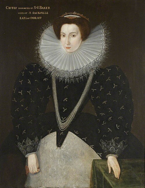 Cicely, Lady Buckhurst, Countess of Dorset, , Hieronimo Custodis