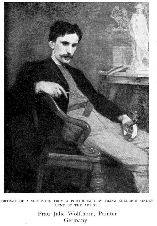 Portrait of a Sculptor, 1905, Julie Wolfthorn
