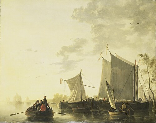 River view, 1832, Albertus Brondgeest