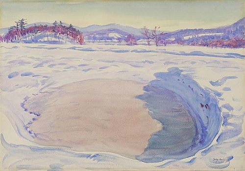 The Basin, Shelburne, 1910, Dodge MacKnight