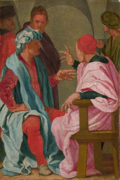 A Discussion, 1564, Mirabello Cavalori