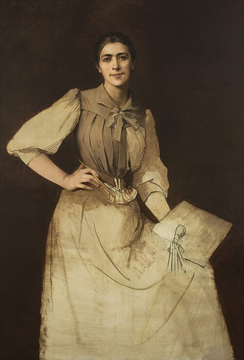 Autoportrait, 1892, Anna Bilińska-Bohdanowicz
