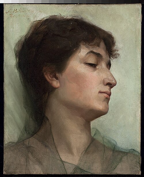 Étude d'une jeune femme., 1884, Anna Bilińska-Bohdanowicz