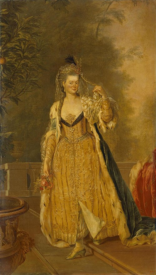 Portrait of Anna Elizabeth Louise Ferdinanda of Prussia, 1773, Anna Dorothea Therbusch