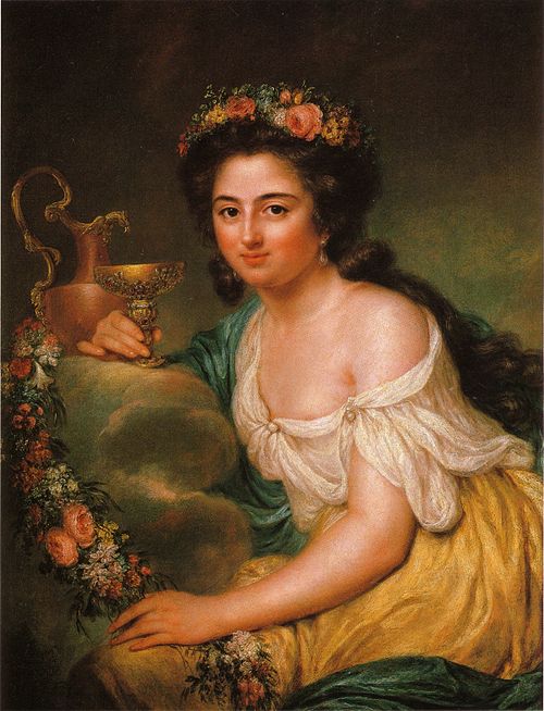 Portrait de Henriette Herz, 1778, Anna Dorothea Therbusch