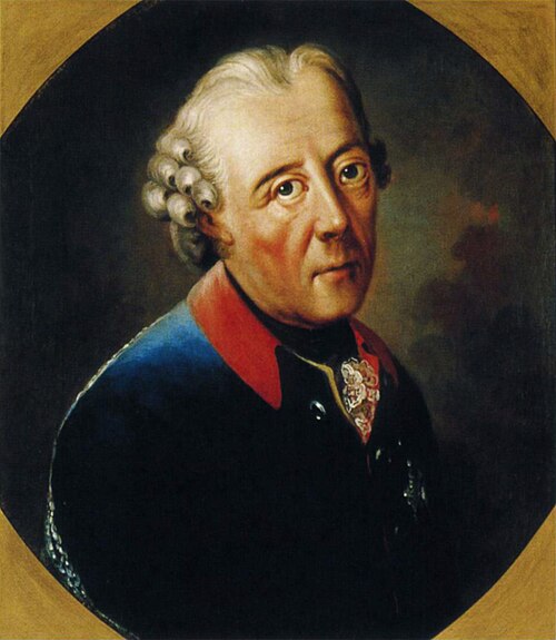 Portrait of Frederick II of Prussia, 1770, Anna Dorothea Therbusch