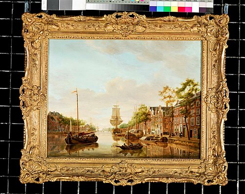 Leuvehaven in Rotterdam, 1782, Gerrit Groenewegen