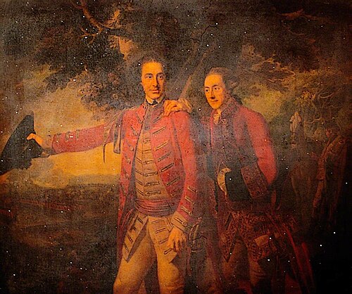 General Ligonier (1680–1770) and His Aide-de-Camp, , George Henry Harlow