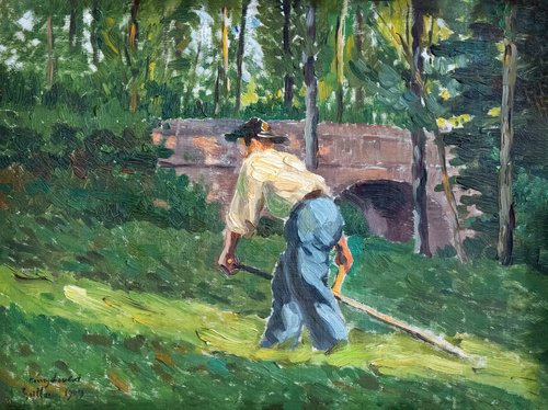 Le faucheur, 1909, Henri Loubat
