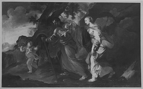 Die Flucht nach Ägypten, 1694, Andreas Wolff