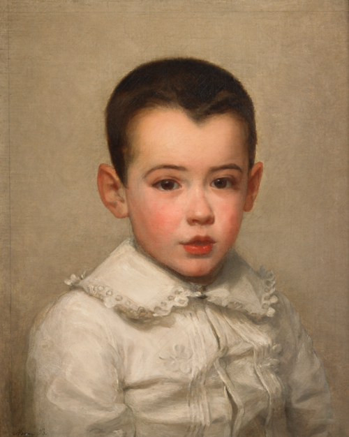 Portrait de Pierre Bracquemond enfant, 1878, Marie Bracquemond