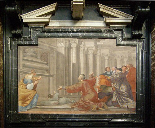 Resurrection of Ursula, 1692, Michelangelo Palloni