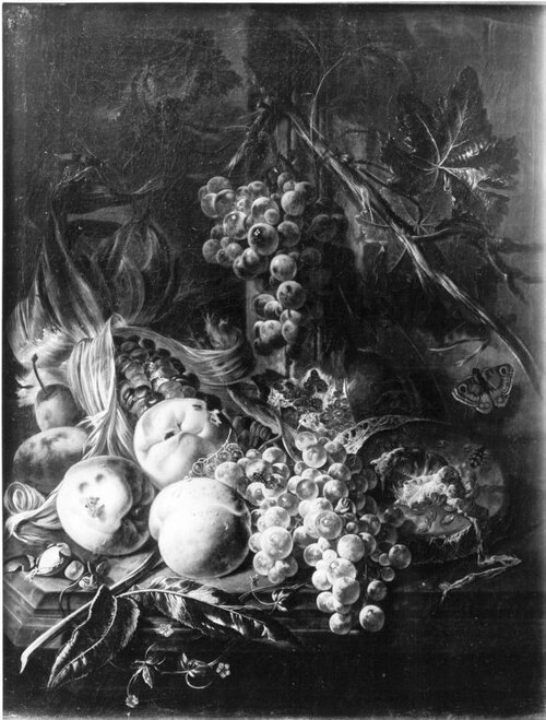 Stillleben mit Früchten, 1769, Gertrude Metz