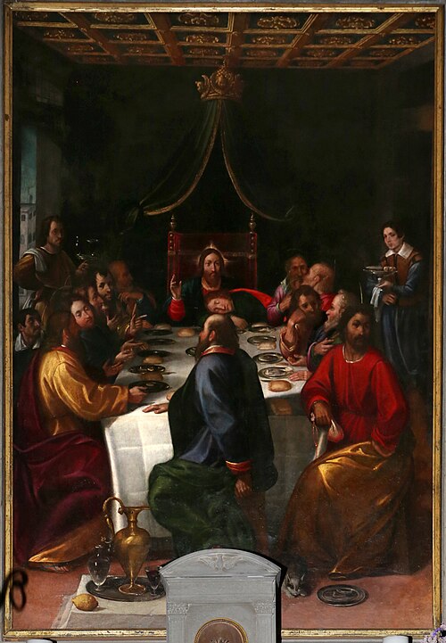 La Cène, 1587, Andrea Commodi