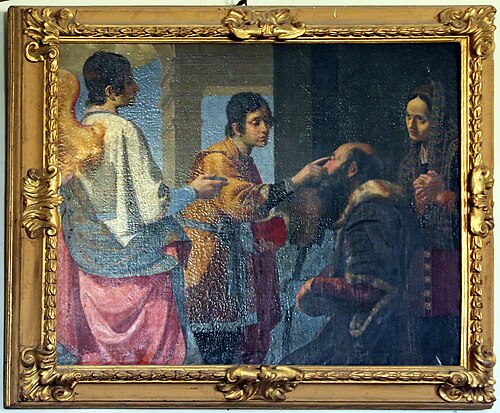 Tobia ridona la vista al padre, 1630, Andrea Commodi