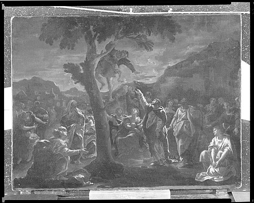 Zaccheus in the Tree, 1630, Lucio Massari