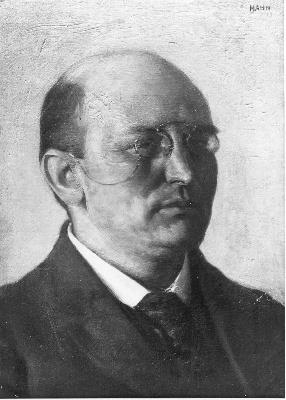 Portrait of Machiel Elias Barentz ( -1946), 1917, Albert Hahn