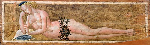 Reclining Youth, 1450, Lo Scheggia