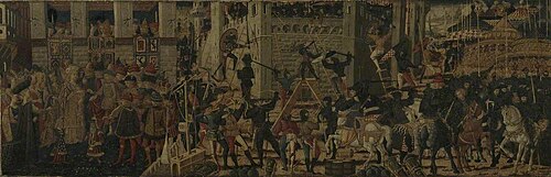 Siege of Carthage and the Continence of Scipio, 1460, Lo Scheggia