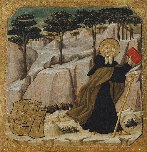 La Tentation de saint Antoine, 1400, Lo Scheggia