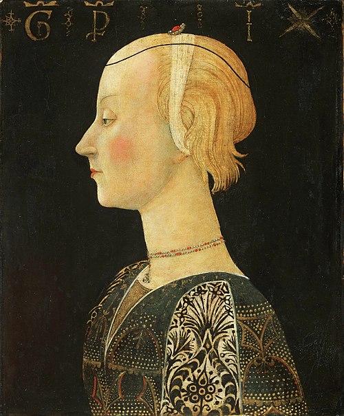 Portrait d'une dame, 1460, Lo Scheggia