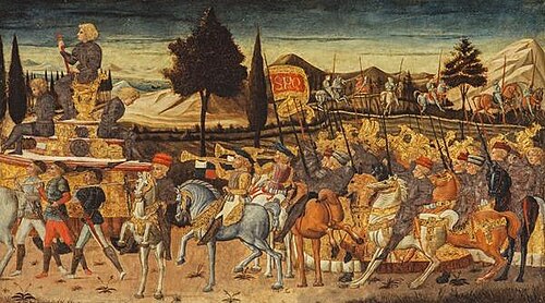 The Triumph of a Roman General, 1462, Lo Scheggia