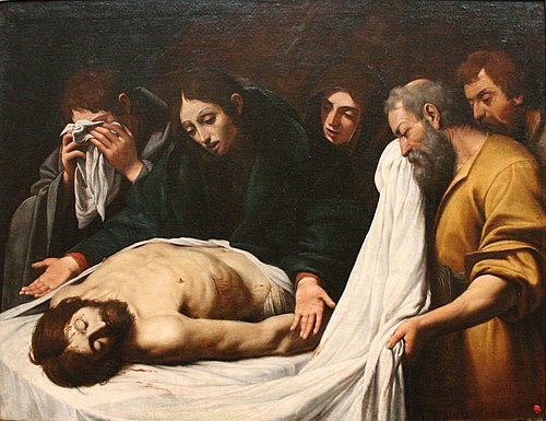 La Lamentation sur le Christ mort, 1610, Leonello Spada