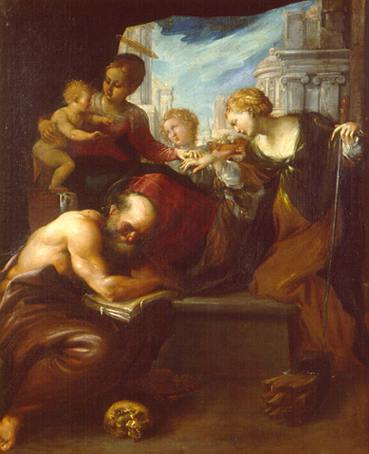 Matrimonio mistico di santa Caterina, 1595, Pietro Faccini